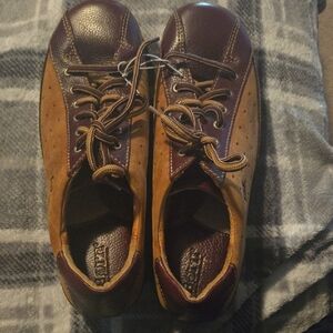 Born Men's Brown and Purple Sneakers